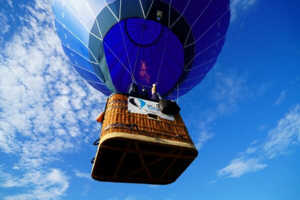 opsijgen luchtballon
