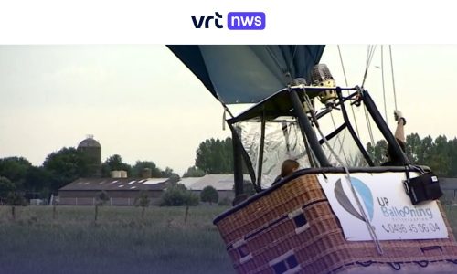 Vtm in onze luchtballon corona